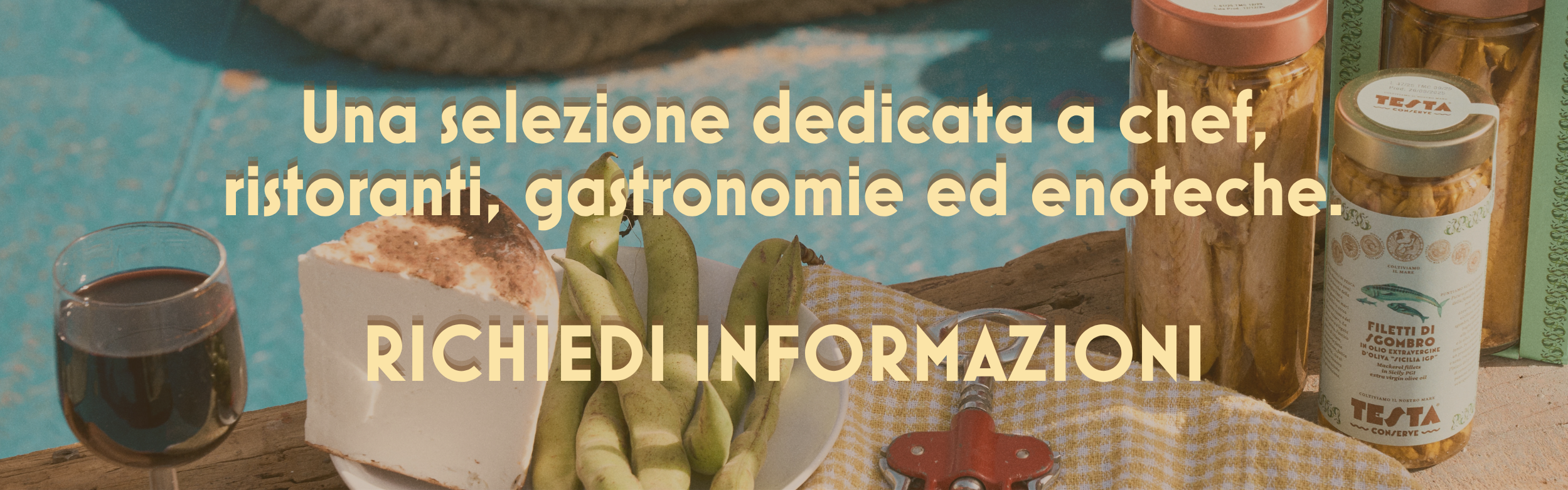 Conserve di mare per professionisti – Testa Conserve